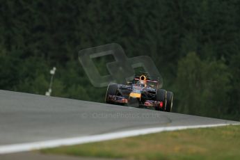 World © Octane Photographic Ltd. Friday 20th June 2014. Red Bull Ring, Spielberg - Austria - Formula 1 Practice 1. Infiniti Red Bull Racing RB10 - Sebastian Vettel. Digital Ref: 0991LB1D0168