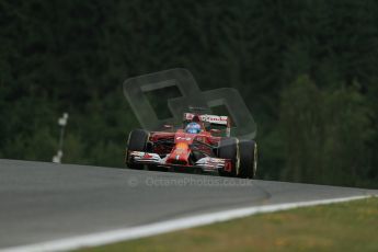 World © Octane Photographic Ltd. Friday 20th June 2014. Red Bull Ring, Spielberg - Austria - Formula 1 Practice 1. Scuderia Ferrari F14T - Fernando Alonso. Digital Ref: 0991LB1D0192