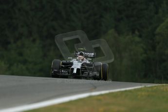 World © Octane Photographic Ltd. Friday 20th June 2014. Red Bull Ring, Spielberg - Austria - Formula 1 Practice 1. McLaren Mercedes MP4/29 - Jenson Button. Digital Ref: 0991LB1D0199