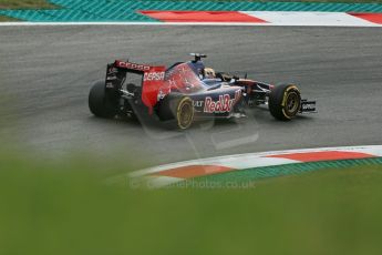 World © Octane Photographic Ltd. Friday 20th June 2014. Red Bull Ring, Spielberg - Austria - Formula 1 Practice 1. Scuderia Toro Rosso STR9 - Jean-Eric Vergne. Digital Ref: 0991LB1D0286