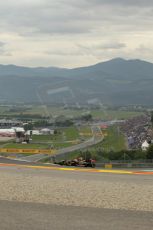 World © Octane Photographic Ltd. Friday 20th June 2014. Red Bull Ring, Spielberg - Austria - Formula 1 Practice 1. Lotus F1 Team E22 - Romain Grosjean. Digital Ref: 0991LB1D0730