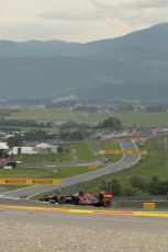 World © Octane Photographic Ltd. Friday 20th June 2014. Red Bull Ring, Spielberg - Austria - Formula 1 Practice 1.  Scuderia Toro Rosso STR 9 – Daniil Kvyat. Digital Ref: 0991LB1D0737