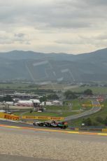 World © Octane Photographic Ltd. Friday 20th June 2014. Red Bull Ring, Spielberg - Austria - Formula 1 Practice 1. Sahara Force India VJM07 – Sergio Perez. Digital Ref: 0991LB1D0742