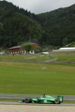 World © Octane Photographic Ltd. Friday 20th June 2014. Red Bull Ring, Spielberg - Austria - Formula 1 Practice 1. Caterham F1 Team CT05 – Kamui Kobayashi. Digital Ref: 0991LB1D0900