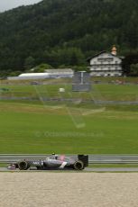 World © Octane Photographic Ltd. Friday 20th June 2014. Red Bull Ring, Spielberg - Austria - Formula 1 Practice 1. Caterham F1 Team CT05 – Kamui Kobayashi. Digital Ref: 0991LB1D0909