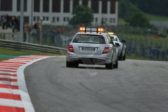 World © Octane Photographic Ltd. Friday 20th June 2014. Red Bull Ring, Spielberg - Austria - Formula 1 Practice 1. Safety Car and Medical Car. Digital Ref: 0991LB1D9328