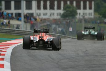 World © Octane Photographic Ltd. Friday 20th June 2014. Red Bull Ring, Spielberg - Austria - Formula 1 Practice 1. Marussia F1 Team MR03 - Max Chilton. Digital Ref: 0991LB1D9340