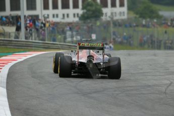 World © Octane Photographic Ltd. Friday 20th June 2014. Red Bull Ring, Spielberg - Austria - Formula 1 Practice 1. Scuderia Toro Rosso STR 9 – Daniil Kvyat. Digital Ref: 0991LB1D9377