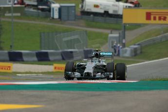 World © Octane Photographic Ltd. Friday 20th June 2014. Red Bull Ring, Spielberg - Austria - Formula 1 Practice 1. Mercedes AMG Petronas F1 W05 Hybrid – Lewis Hamilton. Digital Ref: 0991LB1D9467