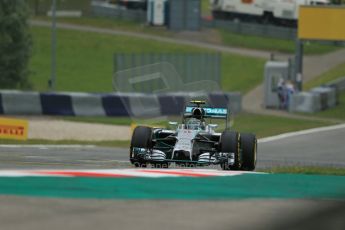 World © Octane Photographic Ltd. Friday 20th June 2014. Red Bull Ring, Spielberg - Austria - Formula 1 Practice 1. Mercedes AMG Petronas F1 W05 Hybrid - Nico Rosberg. Digital Ref: 0991LB1D9504