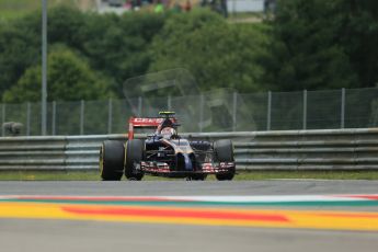 World © Octane Photographic Ltd. Friday 20th June 2014. Red Bull Ring, Spielberg - Austria - Formula 1 Practice 1. Scuderia Toro Rosso STR 9 – Daniil Kvyat. Digital Ref: 0991LB1D9550