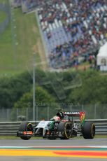 World © Octane Photographic Ltd. Friday 20th June 2014. Red Bull Ring, Spielberg - Austria - Formula 1 Practice 1. Sahara Force India VJM07 – Sergio Perez. Digital Ref: 0991LB1D9561