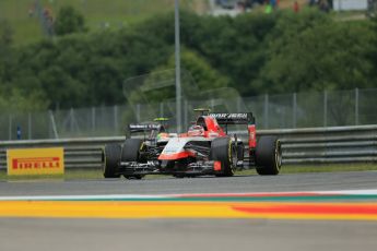 World © Octane Photographic Ltd. Friday 20th June 2014. Red Bull Ring, Spielberg - Austria - Formula 1 Practice 1. Marussia F1 Team MR03 - Max Chilton. Digital Ref: 0991LB1D9594