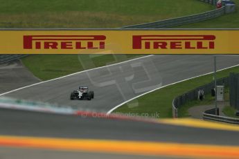 World © Octane Photographic Ltd. Friday 20th June 2014. Red Bull Ring, Spielberg - Austria - Formula 1 Practice 1. McLaren Mercedes MP4/29 - Jenson Button. Digital Ref: 0991LB1D9661