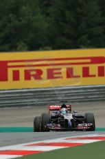 World © Octane Photographic Ltd. Friday 20th June 2014. Red Bull Ring, Spielberg - Austria - Formula 1 Practice 1. Scuderia Toro Rosso STR9 - Jean-Eric Vergne. Digital Ref: 0991LB1D9792