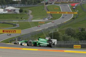 World © Octane Photographic Ltd. Saturday 21st June 2014. GP2 Race 1 – Red Bull Ring, Spielberg - Austria. Rio Haryanto - EQ8 Caterham Racing. Digital Ref : 0997LB1D1581