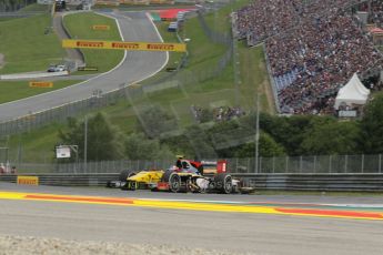 World © Octane Photographic Ltd. Saturday 21st June 2014. GP2 Race 1 – Red Bull Ring, Spielberg - Austria. Stephane Richelmi – DAMS. Digital Ref : 0997LB1D1590