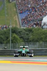 World © Octane Photographic Ltd. Saturday 21st June 2014. GP2 Race 1 – Red Bull Ring, Spielberg - Austria. Rio Haryanto - EQ8 Caterham Racing. Digital Ref : 0997LB1D2906