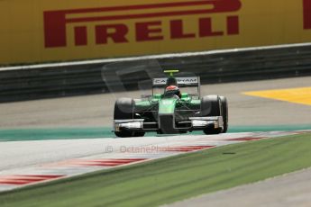 World © Octane Photographic Ltd. Saturday 21st June 2014. GP2 Race 1 – Red Bull Ring, Spielberg - Austria. Alexander Rossi - EQ8 Caterham Racing. Digital Ref : 0997LB1D3094