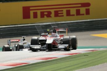 World © Octane Photographic Ltd. Saturday 21st June 2014. GP2 Race 1 – Red Bull Ring, Spielberg - Austria. Takuya Izawa - ART Grand Prix. Digital Ref : 0997LB1D3107