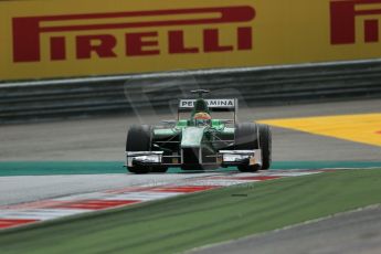 World © Octane Photographic Ltd. Saturday 21st June 2014. GP2 Race 1 – Red Bull Ring, Spielberg - Austria. Rio Haryanto - EQ8 Caterham Racing. Digital Ref : 0997LB1D3139