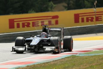 World © Octane Photographic Ltd. Saturday 21st June 2014. GP2 Race 1 – Red Bull Ring, Spielberg - Austria. Mitch Evans - RT Russian Time. Digital Ref : 0997LB1D3240