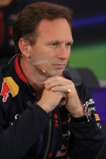 World © Octane Photographic Ltd. Friday 20th June 2014. Red Bull Ring, Spielberg - Austria - Formula 1 FIA press conference. Christian Horner – Infiniti Red Bull Racing Team Principle. Digital Ref: 0993LB1D0997