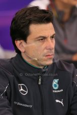 World © Octane Photographic Ltd. Friday 20th June 2014. Red Bull Ring, Spielberg - Austria - Formula 1 FIA press conference. Toto Wolff – Mercedes AMG Petronas Executive Director. Digital Ref: 0993LB1D1031