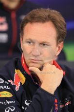 World © Octane Photographic Ltd. Friday 20th June 2014. Red Bull Ring, Spielberg - Austria - Formula 1 FIA press conference. Christian Horner – Infiniti Red Bull Racing Team Principle. Digital Ref: 0993LB1D1043