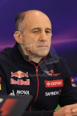 World © Octane Photographic Ltd. Friday 20th June 2014. Red Bull Ring, Spielberg - Austria - Formula 1 FIA press conference. Franz Tost – Scuderia Toro Rosso Team Principle. Digital Ref: 0993LB1D1112