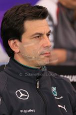 World © Octane Photographic Ltd. Friday 20th June 2014. Red Bull Ring, Spielberg - Austria - Formula 1 FIA press conference. Toto Wolff – Mercedes AMG Petronas Executive Director. Digital Ref: 0993LB1D1124