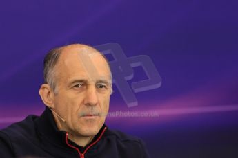 World © Octane Photographic Ltd. Friday 20th June 2014. Red Bull Ring, Spielberg - Austria - Formula 1 FIA press conference. Franz Tost – Scuderia Toro Rosso Team Principle. Digital Ref: 0993LB1D1170