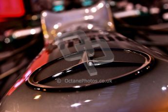 World © Octane Photographic Ltd. Autosport International Show NEC
Birmingham, Thursday 9th January 2014. Mercedes F1 nose. Digital ref: 0878cj7d0030