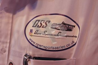 World © Octane Photographic Ltd. Autosport International Show NEC
Birmingham, Thursday 9th January 2014. OSS logo. Digital ref: 0878cj7d0044