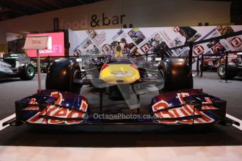 World © Octane Photographic Ltd. Autosport International Show NEC
Birmingham, Thursday 9th January 2014. Red Bull F1 car. Digital ref: 0878lb1d8738