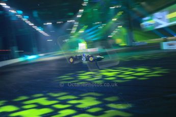World © Octane Photographic Ltd. Autosport International Show NEC
Birmingham, Thursday 9th January 2014. Live Arena - Classic Lotus . Digital ref: 0878lb1d9088