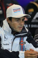 World © Octane Photographic Ltd. Thursday 21st August 2014. Belgian GP, Spa-Francorchamps - Formula 1 FIA Press Conference. Williams Martini Racing - Felipe Massa. Digital Ref: 1078LB1D6162