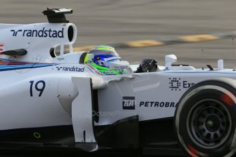 World © Octane Photographic Ltd. Friday 22nd August 2014, Belgian GP, Spa-Francorchamps. - Formula 1 Practice 1. Williams Martini Racing FW36 – Felipe Massa. Digital Ref: 1079LB1D6783