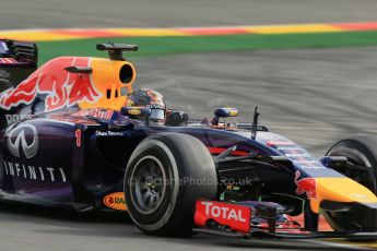 World © Octane Photographic Ltd. Friday 22nd August 2014, Belgian GP, Spa-Francorchamps. Formula 1 Practice 1. Infiniti Red Bull Racing RB10 - Sebastian Vettel. Digital Ref: 1079LB1D6812