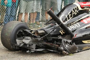 World © Octane Photographic Ltd. Friday 22nd August 2014, Belgian GP, Spa-Francorchamps. - Formula 1 Practice 2. Lotus F1 Team E22 – Pastor Maldonado. Digital Ref: 1080LB1D5574