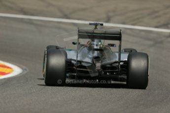 World © Octane Photographic Ltd. Friday 22nd August 2014, Belgian GP, Spa-Francorchamps. - Formula 1 Practice 2. Mercedes AMG Petronas F1 W05 Hybrid – Lewis Hamilton. Digital Ref: 1080LB1D7496