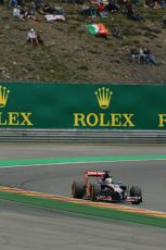 World © Octane Photographic Ltd. Friday 22nd August 2014, Belgian GP, Spa-Francorchamps. - Formula 1 Practice 2. Scuderia Toro Rosso STR9 - Jean-Eric Vergne. Digital Ref: 1080LB1D7993