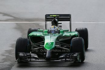 World © Octane Photographic Ltd. Saturday 23rd August 2014, Belgian GP, Spa-Francorchamps. - Formula 1 Practice 3. Caterham F1 Team CT05 – Marcus Ericsson. Digital Ref: 1083LB1D8512