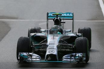 World © Octane Photographic Ltd. Saturday 23rd August 2014, Belgian GP, Spa-Francorchamps. - Formula 1 Practice 3. Mercedes AMG Petronas F1 W05 Hybrid - Nico Rosberg. Digital Ref: 1083LB1D8521