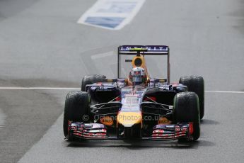 World © Octane Photographic Ltd. Saturday 23rd August 2014, Belgian GP, Spa-Francorchamps. - Formula 1 Practice 3. Infiniti Red Bull Racing RB10 – Daniel Ricciardo. Digital Ref: 1083LB1D8554