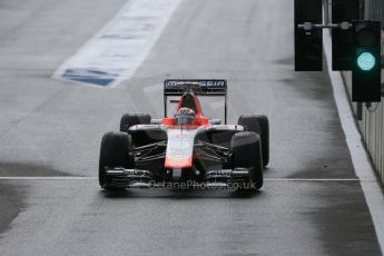 World © Octane Photographic Ltd. Saturday 23rd August 2014, Belgian GP, Spa-Francorchamps. - Formula 1 Practice 3. Marussia F1 Team MR03 - Jules Bianchi. Digital Ref: 1083LB1D8621