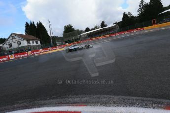World © Octane Photographic Ltd. Saturday 23rd August 2014, Belgian GP, Spa-Francorchamps. - Formula 1 Practice 3. Mercedes AMG Petronas F1 W05 Hybrid - Nico Rosberg. Digital Ref: 1083LB1D8833