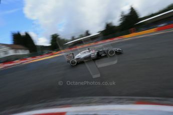 World © Octane Photographic Ltd. Saturday 23rd August 2014, Belgian GP, Spa-Francorchamps. - Formula 1 Practice 3. McLaren Mercedes MP4/29 - Jenson Button. Digital Ref: 1083LB1D8936