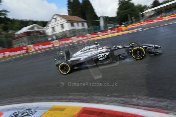 World © Octane Photographic Ltd. Saturday 23rd August 2014, Belgian GP, Spa-Francorchamps. - Formula 1 Practice 3. McLaren Mercedes MP4/29 – Kevin Magnussen. Digital Ref: 1083LB1D9162
