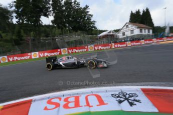 World © Octane Photographic Ltd. Saturday 23rd August 2014, Belgian GP, Spa-Francorchamps. - Formula 1 Practice 3. Sauber C33 – Adrian Sutil. Digital Ref: